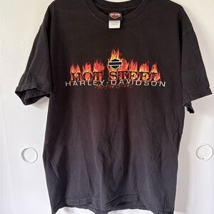 Harley-Davidson Black 'Hot Steel' Tee